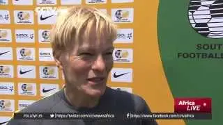 SA Women's Football team final play-offs in African Olympic qualifiers.