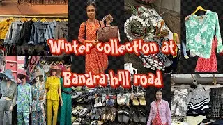 Winter Collection at Hill Road Bandra I Starting from Rs 50 | Street Shopping | Mango I Zara |