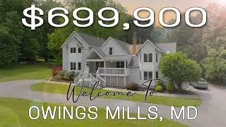 Tour This 700K Traditional Loft Style Home In Owings Mills, MD! | 11210 Park Heights Ave