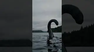 The Loch Ness Monster Rises to the Surface AI #ai #lochness #lochnessmonster #nessie #scotland