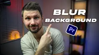 Premiere Pro Background Blur Feature | GAME CHANGER