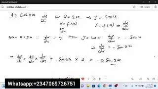 Differentiation by Chain Rule | Chain Rule Method of Differentiation