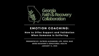How to Offer Support and Validation When Someone Is Suffering | GFRC January 2025