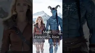 Ice Planet Barbarians: Josie + Haeden (AI Fanart) #alienromance #iceplanetbarbarians  #fanart