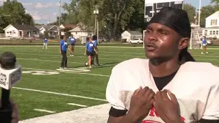Jalen Jackson full interview at North Side Legends football practice on 9/2/25