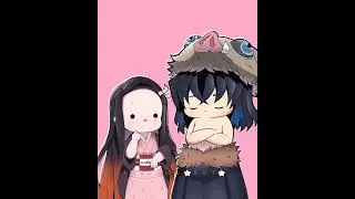 That moment when Inosuke tried to teach Nezuko how to spell his name. #demonslayer #nezuko #inosuke