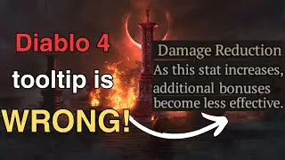 Diablo IV - Does Damage Reduction have Diminishing returns?  - Deep Dive