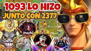1093 GANA KVK LUEGO DE 7 DÍAS DE BATALLA CONTRA 2489 - RISE OF KINGDOMS