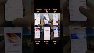 All Android UI who is best UI? #android #shorts