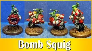 Joyful Painting - Beast Snagga - Bomb Squig - Oil Practice