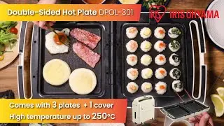 Iris Ohyama Double-Sided Hot Plate DPOL-301