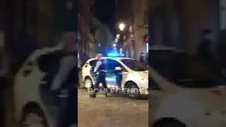 Pelea en el desalojo de un botell&oacute;n en el Macba.
