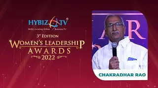 Chakradhar Rao President IPEMA  | Hybiz.TV Womens Leadership Awards 2022