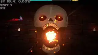 Geometry dash :Skeletal Shenanigans (demon) by YoReid