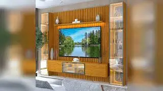 Review: Estante Ripado Home para Tv 84 Polegadas com Led Ripada 5 Portas 304,8cm 100% Mdf Nobr...