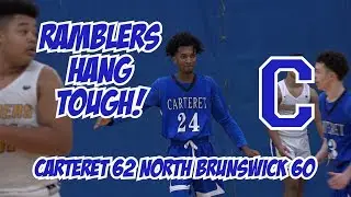 Carteret 62 North Brunswick 60 | Boys Basketball Highlights