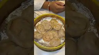 Cheese corn momo #foodie #foodblogger #foodreview #subscribe