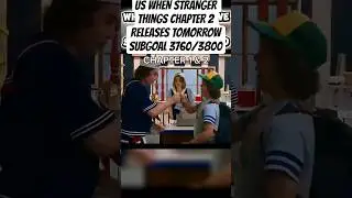 us when Stranger Things Chapter 2 Releases #dbd #deadbydaylight #shorts #memes #comedyshorts