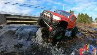Scx6 Honcho Sporting NEW SHOES .. Come with me while I weather them. You'll be GREEN with Envy. 😂😂