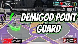 DEMIGOD POINT GUARD BUILD 2K231 WITH REBIRTH STATS!