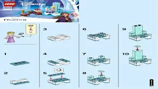 LEGO Instructions - Disney - 30553 - Elsa's Winter Throne - Frozen II
