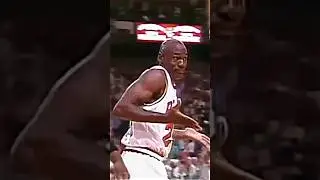 Michael Jordan's Shrug Celebration 🤷&zwj;♂️🐐 #shorts