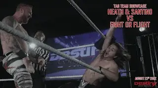 TAG TEAM GRUDGE MATCH | Santino Marella and Heath [Impact Wrestling] vs Flight or Flight
