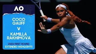 Coco Gauff v Kamilla Rakhimova Extended Highlights | Australian Open 2026 First Round