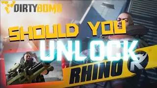 Dirty Bomb Merc Review | RHINO Gameplay and Review (Is Rhino Worth Unlocking? Dirty Bomb Gameplay!)