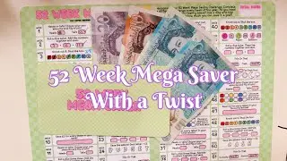52 Week Mega Savings Challenge| UK Cash stuffing| Saving Money 