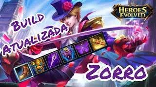 Zorro - Build Atualizada HEROES EVOLVED