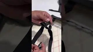 How to Attach Loose Buckle to Strap - Seat Cover Installation