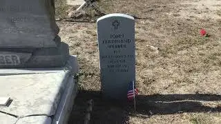 War of 1812 Veteran: John Ferdinand Webber at rest in Webber Cemetery,South of Donna TX