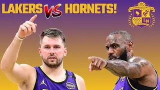 Lakers vs Hornets LIVE Play By Play & Reaction!