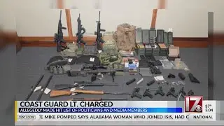 Coast Guard lieutenant had hit list of Democrats, media figures