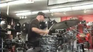 Dan Britt - Sam Ash NYC Drum Clinic - Solo Clip #2