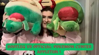 Bootleg VS Official: Appletun Pokemon Plush Edition | Taechichu