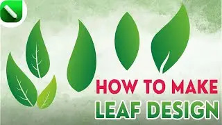 How to Make Leaf Design in CorelDraw | Different Leaf Designs | CorelDraw Tutorial