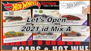 Let's Open Hot Wheels 2021 id Mix A (Series 2) - Lamborghini, Nissan & More!