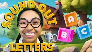 Sound out the LETTERS with Jemy! (learning letter pronunciations for toddlers)