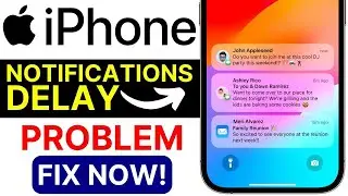 iPhone Notifications Delay Fix ⚡ Push Alerts Not Working & App Notification Problem 2025 📱
