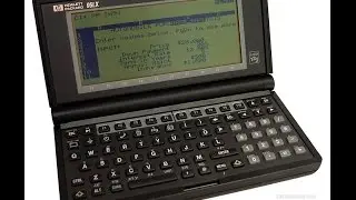 Making Music on an HP 95lx