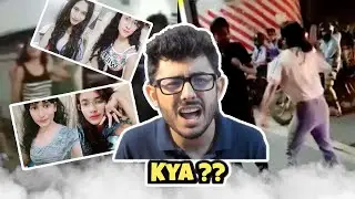 Lucknow Girl Viral Video Roast | Lucknow Cab Driver Girl Arrested | Lucknow Case ft.  @CarryMinati