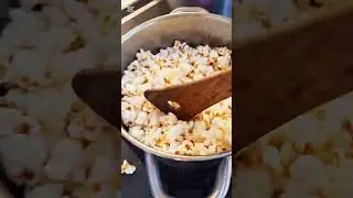How to make your salted popcorn 🍿 without  a microwave 