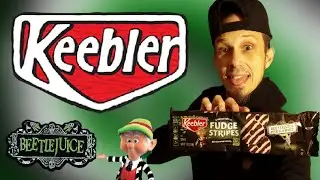 Keebler Fudge Stripes Dark Chocolate And Vanilla (BeetleJuice Edition) Review