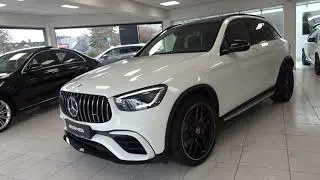 G3821 Mercedes Benz GLC 63 S AMG 4MATIC+ Night Paket polarwei&szlig;