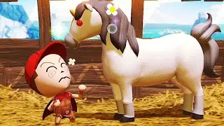 Miitopia for Nintendo Switch - Walkthrough Part 3 No Commentary Gameplay - Male Horse & End of Demo