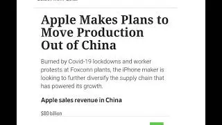 Apple makes plans to move production out of China. Will Vietnam be Selected by Apple? Invest in Viet