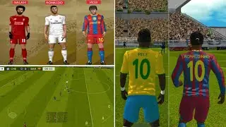 Nostálgico! FTS Legends Com Times Clássicos Jogadores Lendas