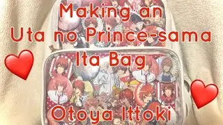Making an Otoya Ita Bag & talking about Otome Games! | Uta no Prince-sama Ita Bag
